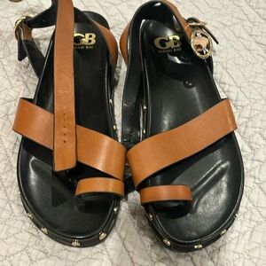 GB leather sandals sz 8